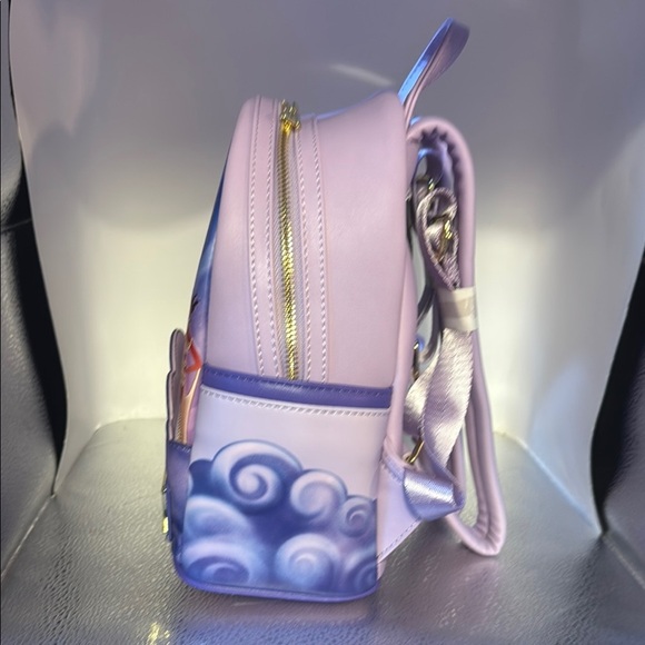 Disney Loungefly Hercules Muses Clouds Purple Backpack with Whimsical Design - Picture 2 of 9
